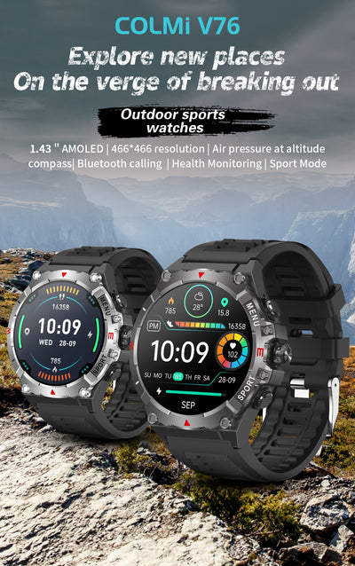 Reloj Deportivo GPS con Brújula, Altímetro y Barómetro - Image 7