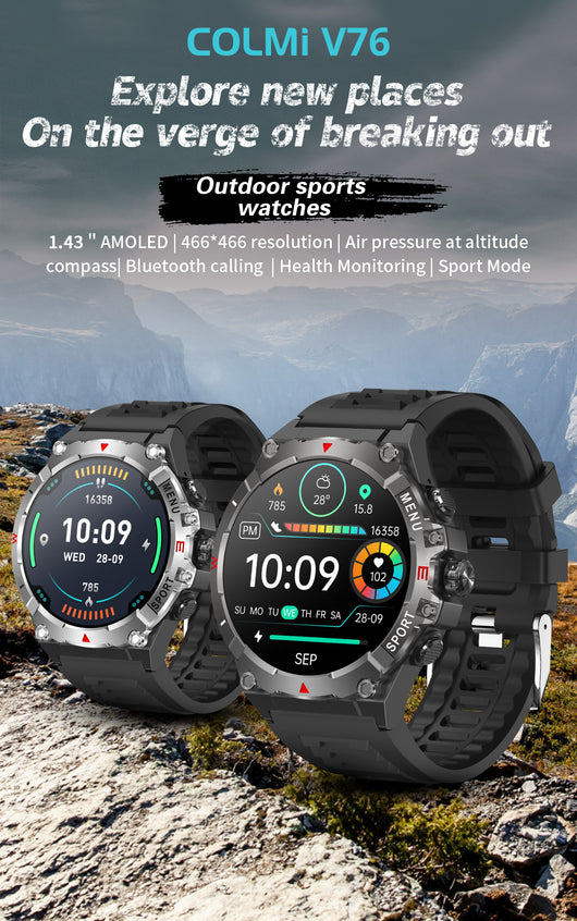 Reloj Deportivo GPS con Brújula, Altímetro y Barómetro - Image 7