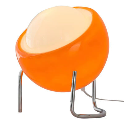 Lámpara de Mesa USB Estilo Crema Bauhaus con Pantalla de Vidrio para Dormitorio - Image 5