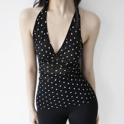 Blusa Halter Escotada sin Espalda - Image 3