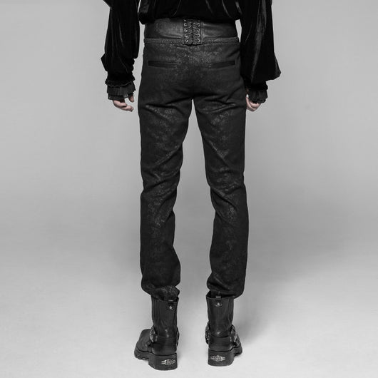 Pantalones Góticos Punk Vintage para Hombre - Image 8