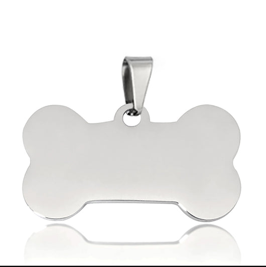 Placa de Identificación para Mascotas en Acero Inoxidable Titanio - Image 30