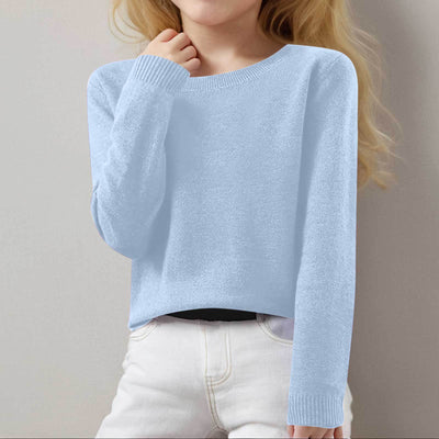 Suéter Cuello Redondo Versátil para Otoño e Invierno - Image 24