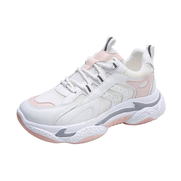 Zapatillas Deportivas Casual para Mujer con Plataforma y Malla Transpirable