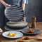 Plato para Pasta Estilo Restaurante con Cubiertos Incluidos