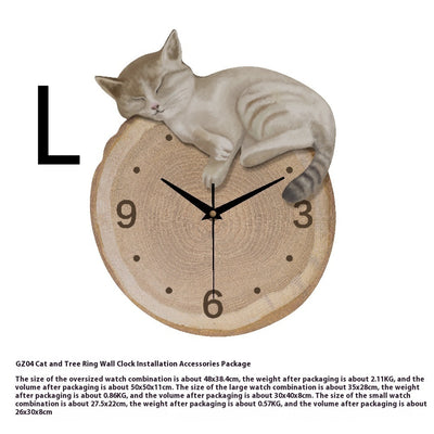 Reloj de Pared Silencioso Estilo Crema para Sala y Dormitorio - Image 4