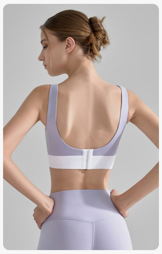 Sostén Deportivo V-Escote con Soporte Anti-Impacto para Yoga y Fitness - Image 14