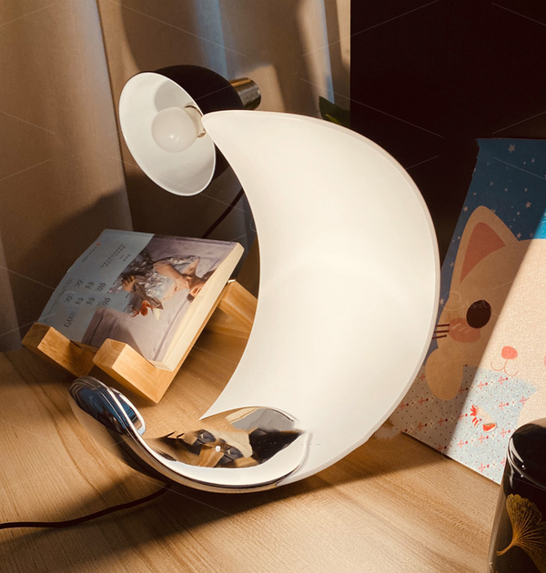 Lámpara Luna de Lujo - Iluminación Moderna para Sala y Estudio