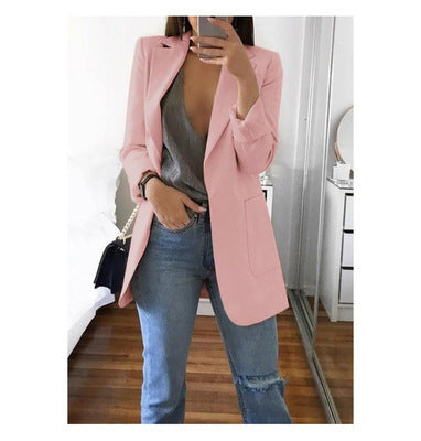 Blazer Slim Temperamento con Solapa Elegante - Image 21