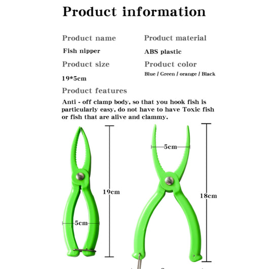 Pinza de Control para Pesca - Herramienta Profesional de Plástico - Image 13
