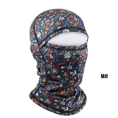 Conjunto de Protección Facial para Esquí Infantil con Babero de Ciclismo - Image 5