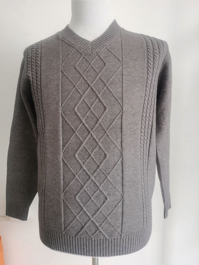 Suéter Casual para Hombre con Cuello Tipo Polo - Pullover de Punto - Image 41