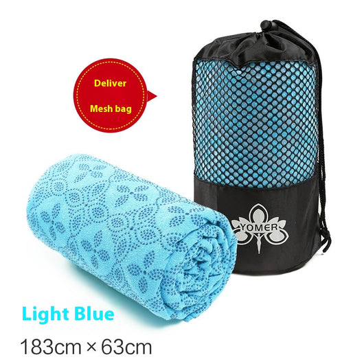 Toalla Antideslizante Absorbente de Yoga con Partículas de Agarre - Image 8