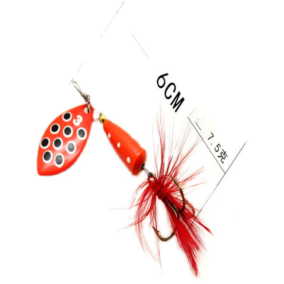 Anzol con Contrapeso de Plomo y Lentejuelas para Pesca
