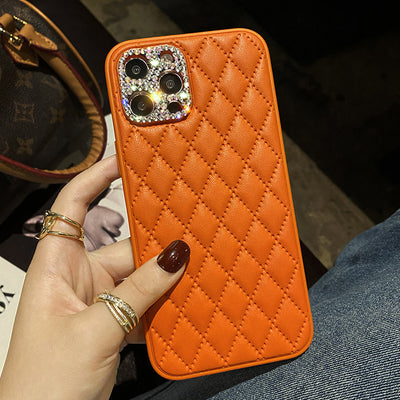 Funda de Cuero para Teléfono con Diseño Entrelazado - Image 12