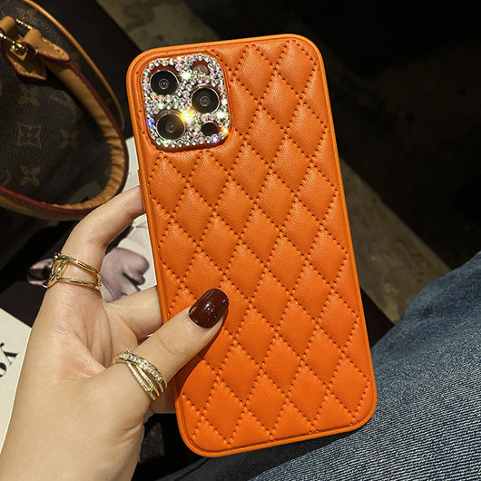 Funda de Cuero para Teléfono con Diseño Entrelazado - Image 12