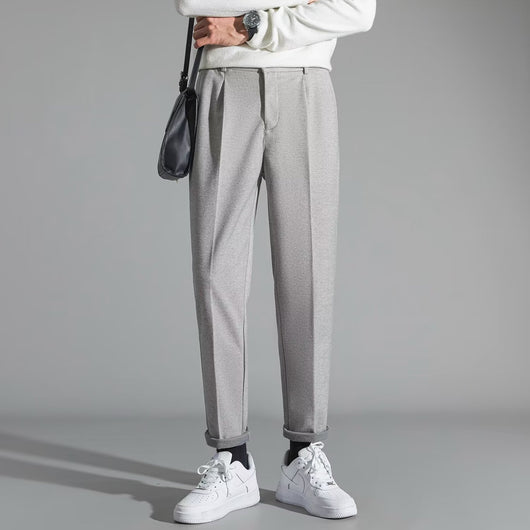 Pantalones Casuales Slim Fit en Lana para Hombre - Image 26