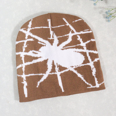 Gorro Tejido Trendy Spider Web Y2K - Image 3