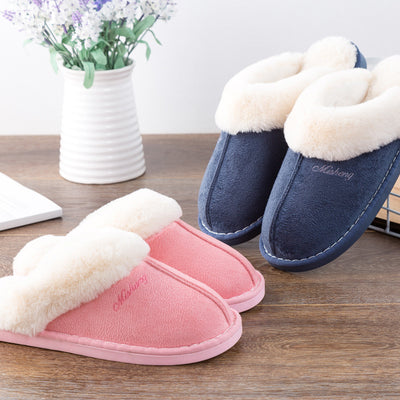Pantuflas Térmicas de Algodón para Parejas con Suela Antideslizante - Image 8