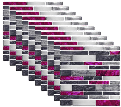 Adhesivos de Mosaico Mármol Embossed para Cocina y Baño - Image 4