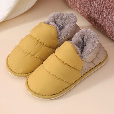 Zapatillas de Casa Invierno Terciopelo Impermeables Algodón - Image 3