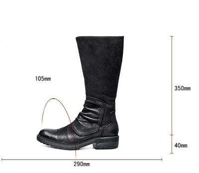 Botas Altas Plataforma con Cierre para Hombre - Image 6