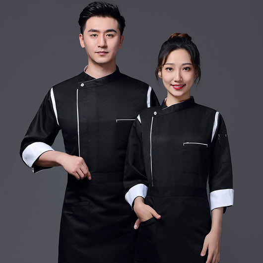 Uniforme Profesional Chef Manga Larga - Image 8