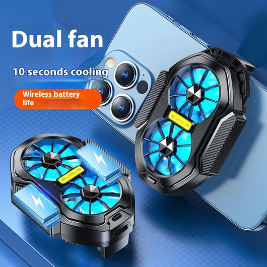 Radiador Móvil con Doble Ventilador FS01 - Refrigeración por Aire