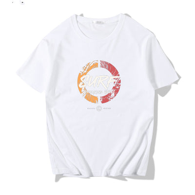 Camiseta Manga Corta Hombre Algodón Puro Estilo Náutico Japonés Suelta - Image 12