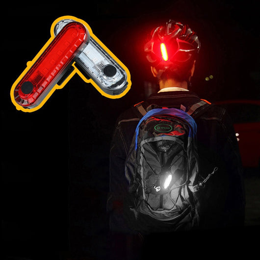 Luz Trasera de Bicicleta USB Recargable - Seguridad Nocturna para Ciclistas - Image 3
