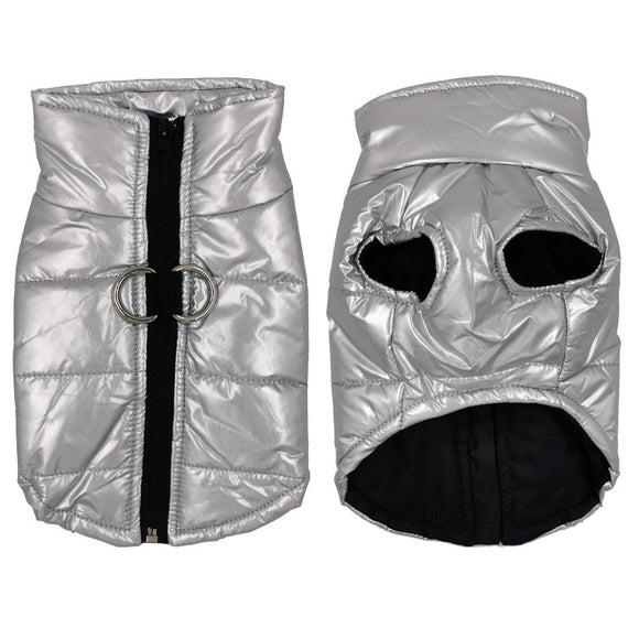 Chaleco Impermeable Brillante para Perros