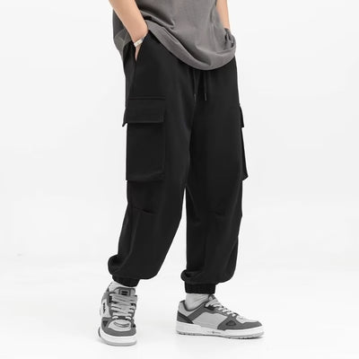 Pantalones Cargo Sueltos Ajustados para Hombre - Moda Contemporánea - Image 13