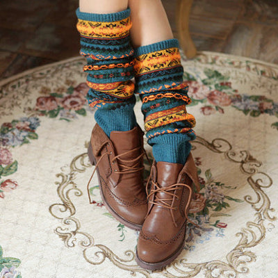 Calcetines Térmicos Gruesos de Algodón con Protección en Rodillas para Botas - Image 10