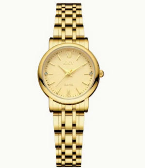 Reloj de Cuarzo Elegante con Esfera Redonda, Acero Inoxidable y Cristal de Zafiro - Image 12