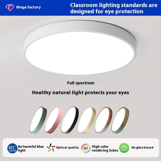 Lámpara de Techo LED Espectro Completo Redonda para Sala