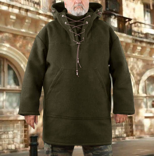 Sudadera Casual con Cordones para Hombre - Hoodie Cómodo y Versátil - Image 24