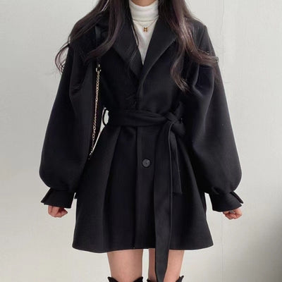 Abrigo de Lana Estilo Hepburn para Mujer - Image 3