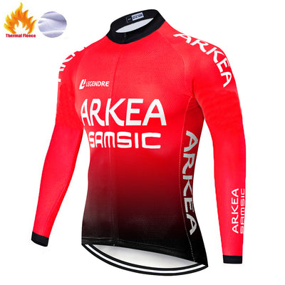 Jersey de Ciclismo Corto con Babero Térmico - Image 47