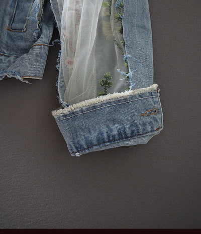 Abrigo Vintage Bordado Suelto y Casual para Mujer - Image 10