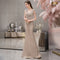 Vestido de Noche Fishtail Elegante para Anfitriona