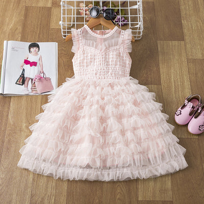 Vestido Infantil Fluffy Elegante y Dulce - Image 4