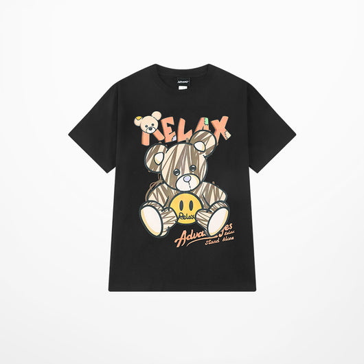 Playera Holgada Tendencia Viral con Mangas de 5 Puntos - Image 11