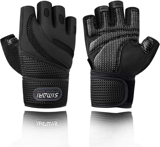 Guantes de Fitness para Hombre con Dedos Cortos - Image 12