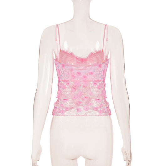 Bolso Bandolera de Lentejuelas Mesh - Estilo Dopamina Verano - Image 12