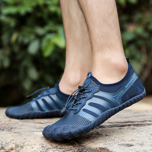 Zapatos de Buceo Cinco Dedos para Hombre - Calzado Acuático para Snorkel y Playa