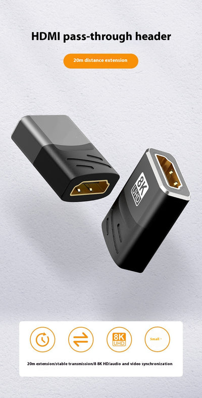 Convertidor HDMI 8K Macho a Hembra para Laptop, Monitor y Proyector - Image 10