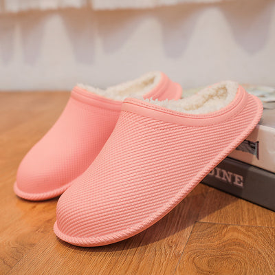 Pantuflas de Pareja Antideslizantes con Soporte de Lana y Algodón - Image 6
