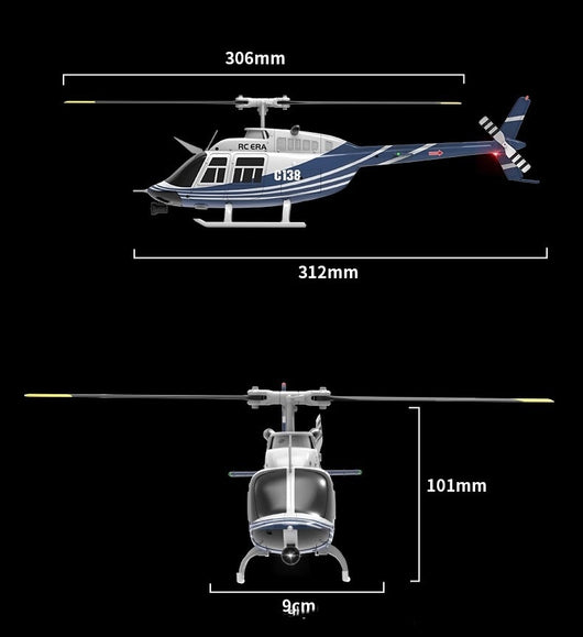 Helicóptero de Juguete de Doble Rotor con Control Simulado - Image 11