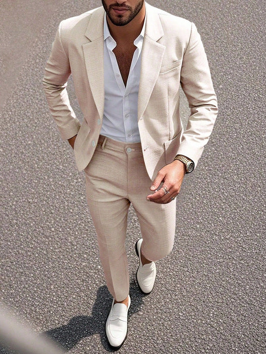 Traje de Negocios Ejecutivo Liso para Hombre - Image 10