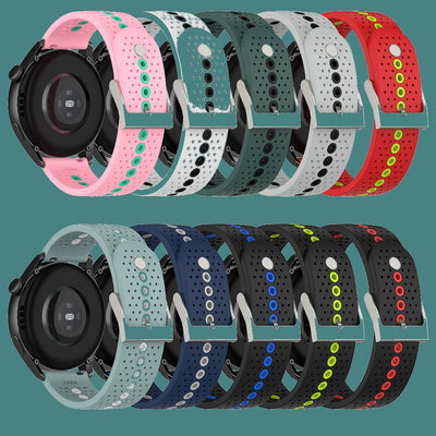 Pulsera de Silicona con Agujeros de Colores 5peak9peak